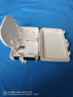 Beyaz 4 Çekirdekli Fiber Optik Sonlandırma Kutusu IP65 Dış Mekan Fiber Optik Dağıtım Kutusu
